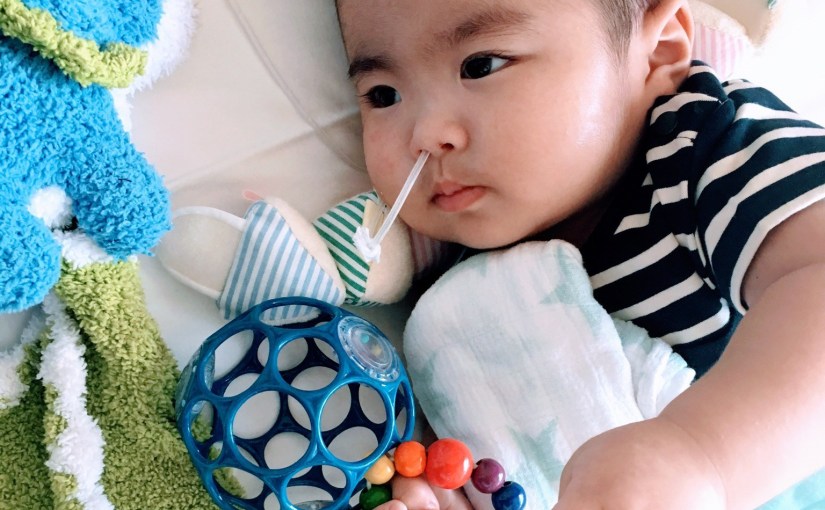 受傷から80日: 胃管を抜いた！