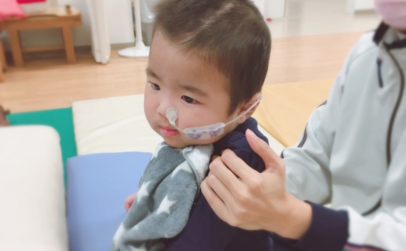 受傷から107日: 親子入院②週間のリハビリ進捗